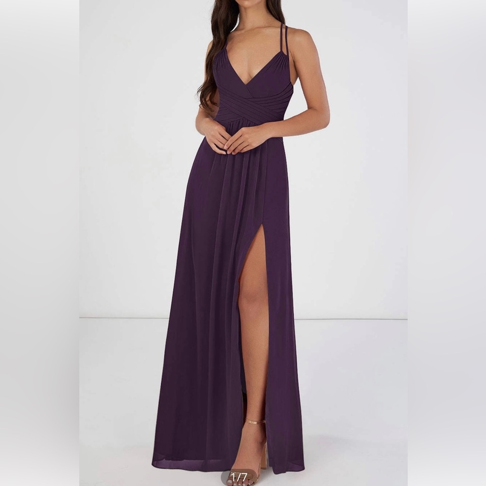 Azazie Farren Maxi Bridesmaid Dress